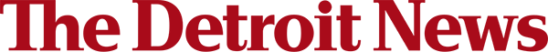 The logo of The Detroit News, featuring the name in bold, red typography that emphasizes its presence as a news outlet.