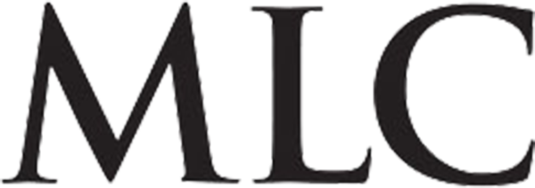 The letters MLC in a black serif logo on a white background.